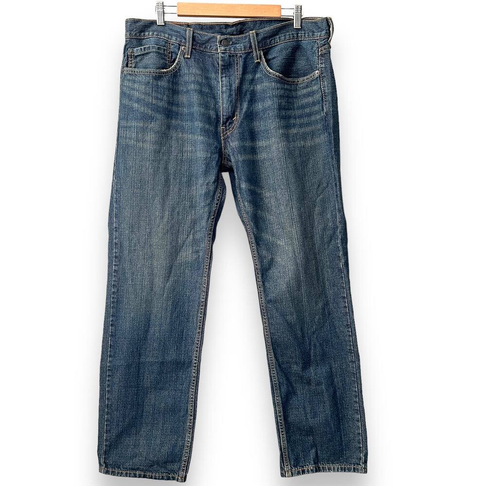 Levi's Men's 559 Relaxed Fit Straight Leg Jeans in Range Size 36x30 Dark Wash